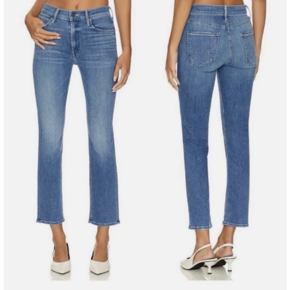 MOTHER THE MID RISE DAZZLER ANKLE JEAN 29
